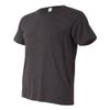 Canvas Mens 4.2 oz. Jersey Pocket T-Shirt - DARK GREY HEATHER - 2XL view 2