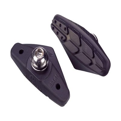 BBB Brake Pads BBS-01D Roadstop Deluxe brake shoe 4 pad set front & rear pair