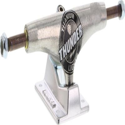 Thunder Hi 145 Titanium II Polished Skateboard Trucks (Set Of 2)
