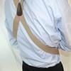 Hold-Up Hip-clip Style Suspenders for Men 1 1/2" Wide (Tan) view 3