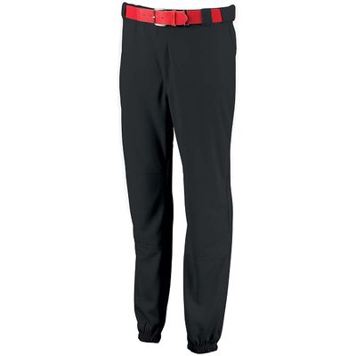 Russell Mens Knit Baseball Game Pants Black M