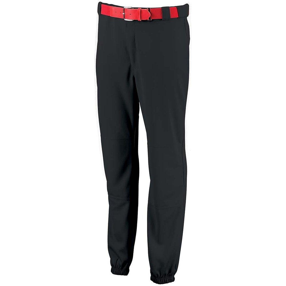 Russell Mens Knit Baseball Game Pants Black M