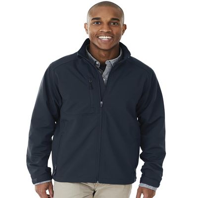 Charles River Apparel Men's Axis Soft Shell Jacket, Navy, 3X Large