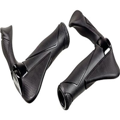 ergotec 61580001 MF2 Bike Handles Black Black/Silver