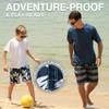 Kanu Surf Little Boys Oahu Quick Dry Beach Swim Trunk, Oahu Navy, Small (4) view 4
