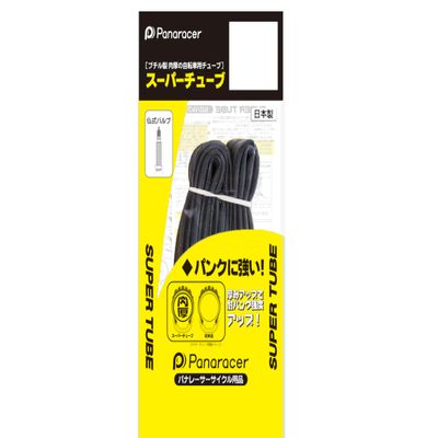 Panaracer 0TW728-32LF-SP Super Tube, Made in Japan, W/O 27.6 x 1.1-32C, Presta Style Long Bulb, 1.9 inches (48 mm)