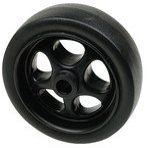 Seachoice 52060 8" Blk Poly Spare Jack Wheel