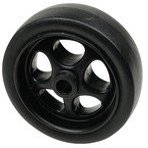 Seachoice 52060 8" Blk Poly Spare Jack Wheel