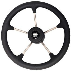 Uflex V70B Steering Whl-Black Poly 5-Spk