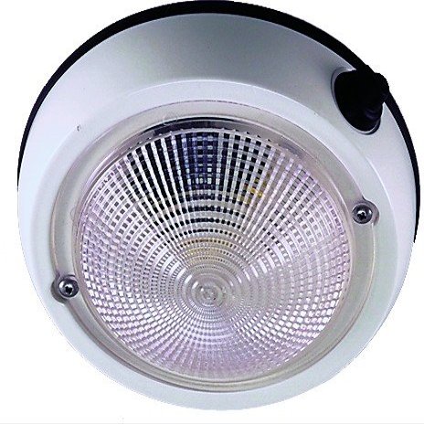 Perko 1253Dp1Wht Exterior Surface Mount Dome Light