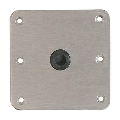 attwood Swivel-Eze 7x7 Stainless Steel Plate Acetal Bushing Threaded