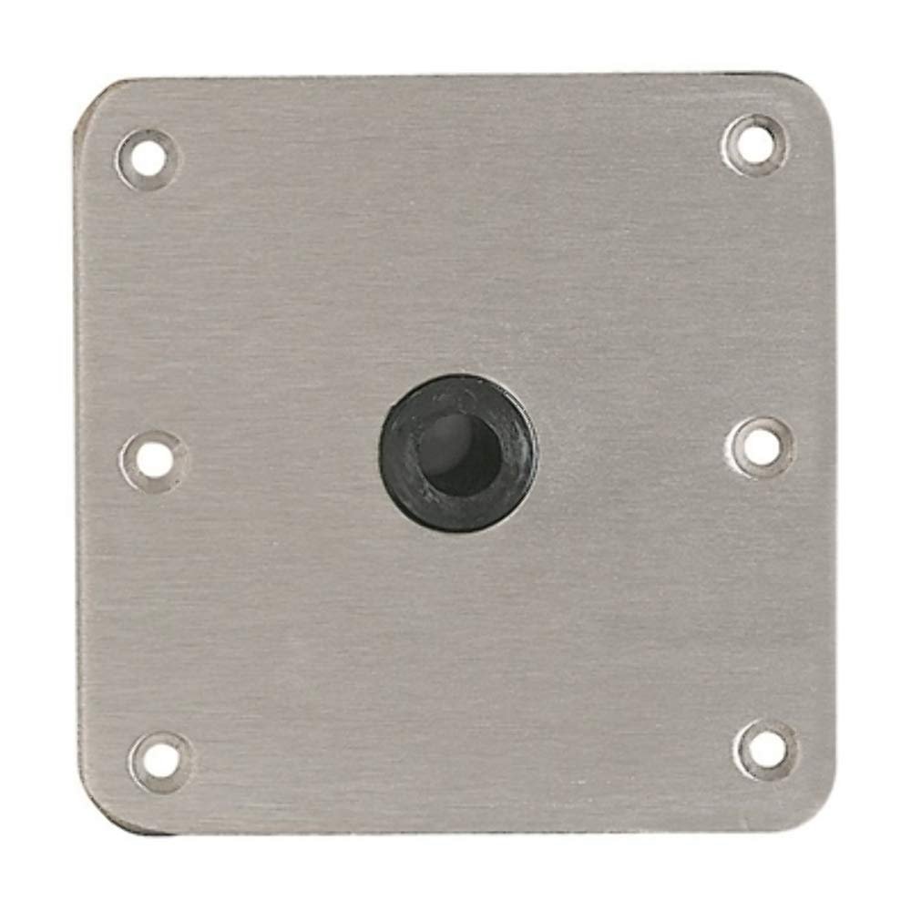attwood Swivel-Eze 7x7 Stainless Steel Plate Acetal Bushing Threaded