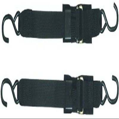 Attwood Quick-Release Transom Tie-Down Straps 2" x 4' Pair | Bundle of 10