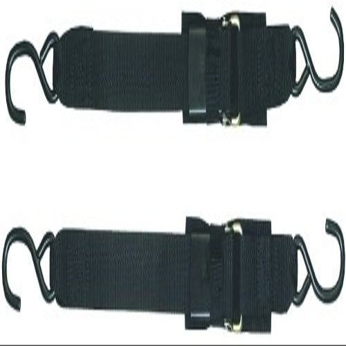 Attwood Quick-Release Transom Tie-Down Straps 2" x 4' Pair | Bundle of 10