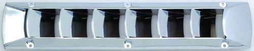 Attwood 1495-1 Louvered Vent Plastic Off-White Bulk