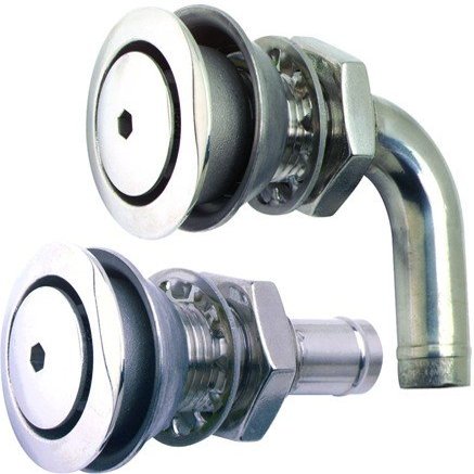 Attwood 66032-3 Flush Fuel Vent 90Deg