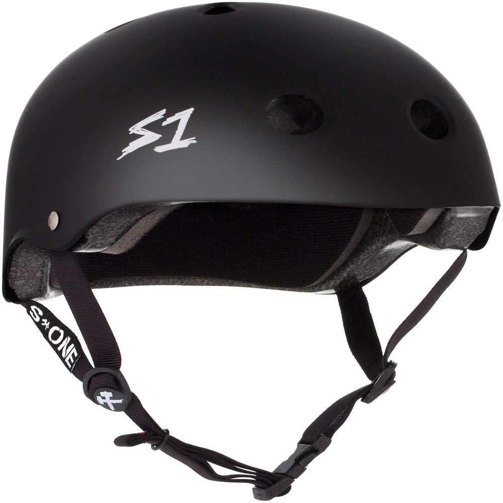 S1 Lifer Helmet for Skateboarding, BMX, and Roller Skating - EPS Fusion Foam, CPSC & ASTM Certified - Black Matte XXX-Large (23.5")