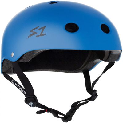 S1 Lifer Helmet for Skateboarding, BMX, and Roller Skating - EPS Fusion Foam, CPSC & ASTM Certified - Cyan Matte Medium (21.5")