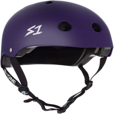 S1 Lifer Helmet for Skateboarding, BMX, and Roller Skating - EPS Fusion Foam, CPSC & ASTM Certified - Purple Matte X-Large (22.5")
