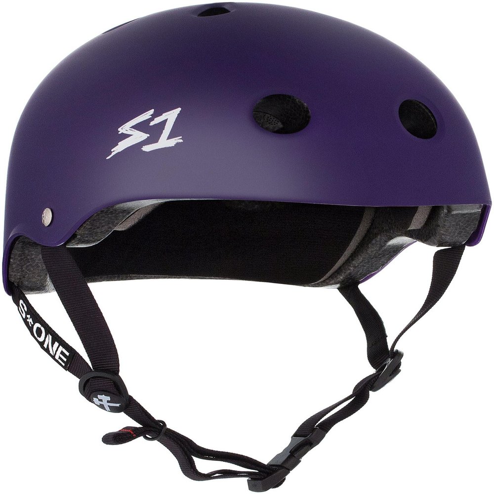 S1 Lifer Helmet for Skateboarding, BMX, and Roller Skating - EPS Fusion Foam, CPSC & ASTM Certified - Purple Matte X-Large (22.5")