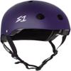 S1 Lifer Helmet for Skateboarding, BMX, and Roller Skating - EPS Fusion Foam, CPSC & ASTM Certified - Purple Matte X-Large (22.5") view 1