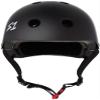 S1 Mini Lifer Helmet for Skateboarding, BMX, and Roller Skating - EPS Fusion Foam, CPSC & ASTM Certified - Black Matte X-Small (18.5") view 2