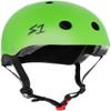 S1 Mini Lifer Helmet for Skateboarding, BMX, and Roller Skating - EPS Fusion Foam, CPSC & ASTM Certified - Bright Green Matte Medium (19.5") view 1