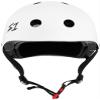 S1 Mini Lifer Helmet for Skateboarding, BMX, and Roller Skating - EPS Fusion Foam, CPSC & ASTM Certified - White Gloss Large (20") view 2
