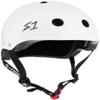 S1 Mini Lifer Helmet for Skateboarding, BMX, and Roller Skating - EPS Fusion Foam, CPSC & ASTM Certified - White Gloss X-Small (18.5") view 1