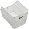 Basil Cento S Children's Bicycle Basket, Children's, Fahrradkorb Cento S, White view 2