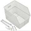 Basil Cento S Children's Bicycle Basket, Children's, Fahrradkorb Cento S, White view 3
