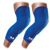 McDavid Hex Knee Compression Sleeves, Pull-On Padded Protection, Moisture Wicking (1 Pair) view 1