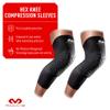 McDavid Hex Knee Compression Sleeves, Pull-On Padded Protection, Moisture Wicking (1 Pair) Royal ADULT- Small view 2