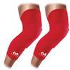 McDavid Hex Knee Compression Sleeves, Pull-On Padded Protection, Moisture Wicking (1 Pair) view 1