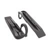 Pair of Black Slydog Powder Hound 8" Snowmobile Skis view 1