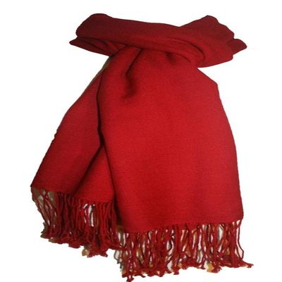 Agan Traders #300 Pashmina Shawl Soft Viscouse Wrap Throw:25X80 inches Burgundy Red