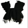 Agan Traders #300 Pashmina Shawl Soft Viscouse Wrap Throw:25X80 inches Black view 1