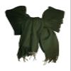 Agan Traders #300 Pashmina Shawl Soft Viscouse Wrap Throw:25X80 inches Black view 2
