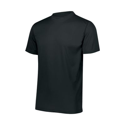 Augusta Sportswear Men's Wicking T-Shirt, Small, Black