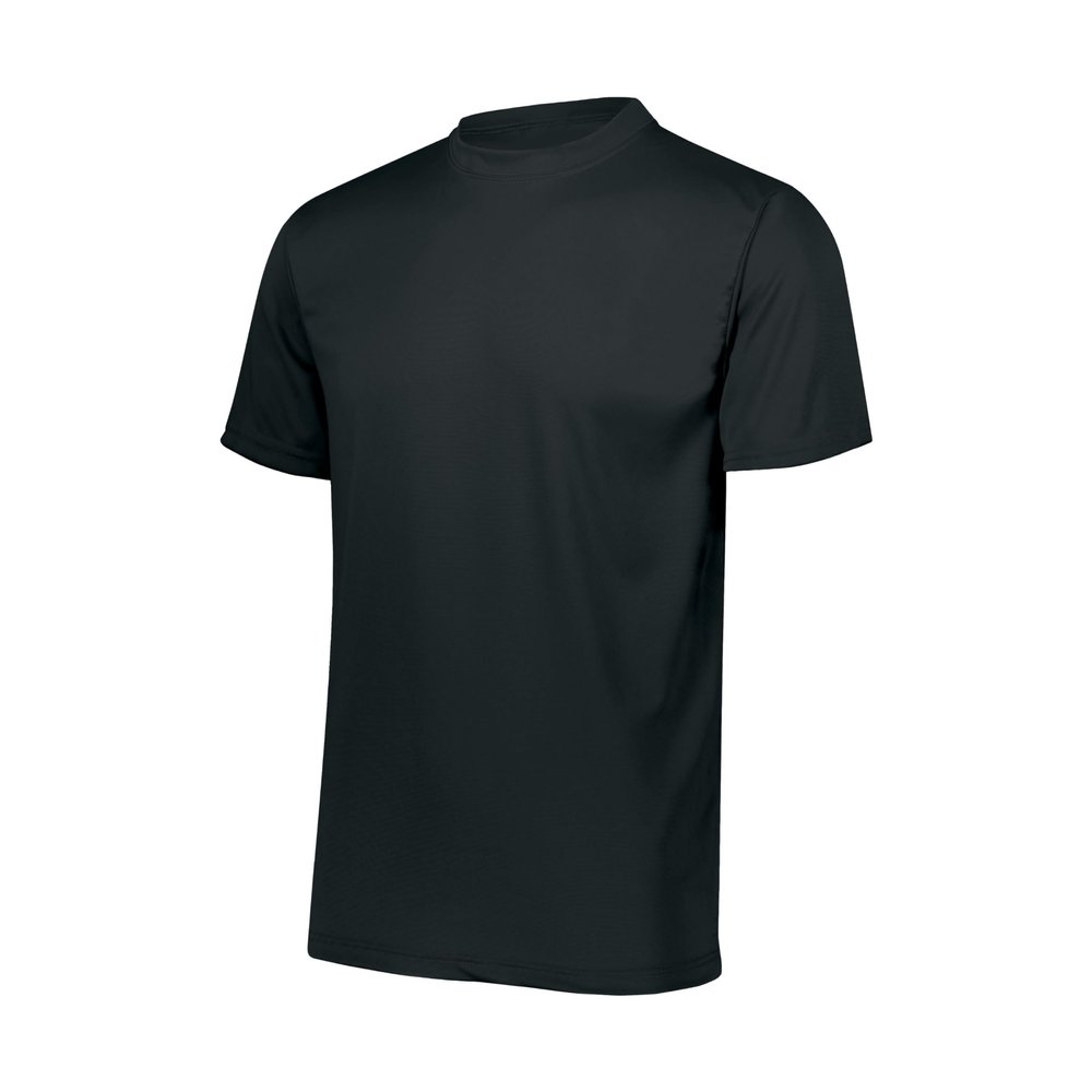 Augusta Sportswear Men's Wicking T-Shirt, Small, Black