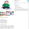 Infant T-Shirt (Turquoise) (6M) view 2