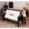 Fat Cat Original 6-Foot Easy Flip 3-in-1 Combination Multi-Game Table (Air Hockey, Billiards and Table Tennis), Blue Pool Playfield view 2