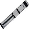 ACTION Brand AC24 2X4 Oval Hard Vinyl Pool/Billiard Cue Case - Grey view 1