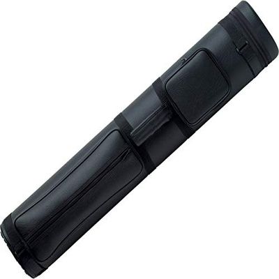 Action Brand AC48 4X8 Oval Hard Vinyl Pool/Billiard Cue Case - Black