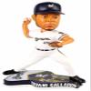 FOCO Milwaukee Brewers Gallardo Y. #49 2013 Pennant Base Bobble Home view 1