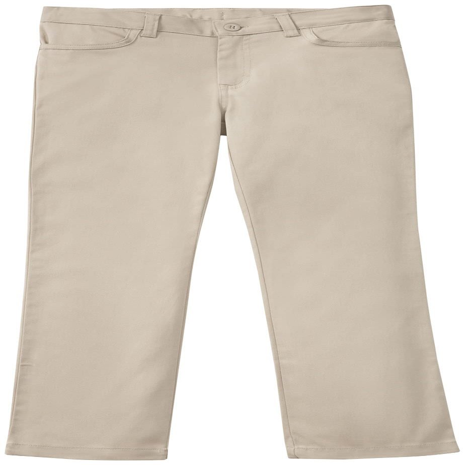 Classroom Uniforms Juniors Matchstick Pant, Khaki, 11/12