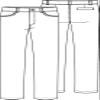 Classroom Uniforms Juniors Matchstick Pant, Khaki, 11/12 view 3