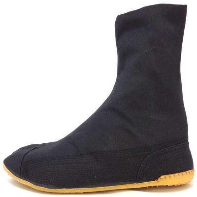 Tabi Shoes Ninja Low Top Comfort-Cushioned ! Black Rikio Jikatabi (JP 26.5 Approx. US Men 8.5; Woman 9.5)