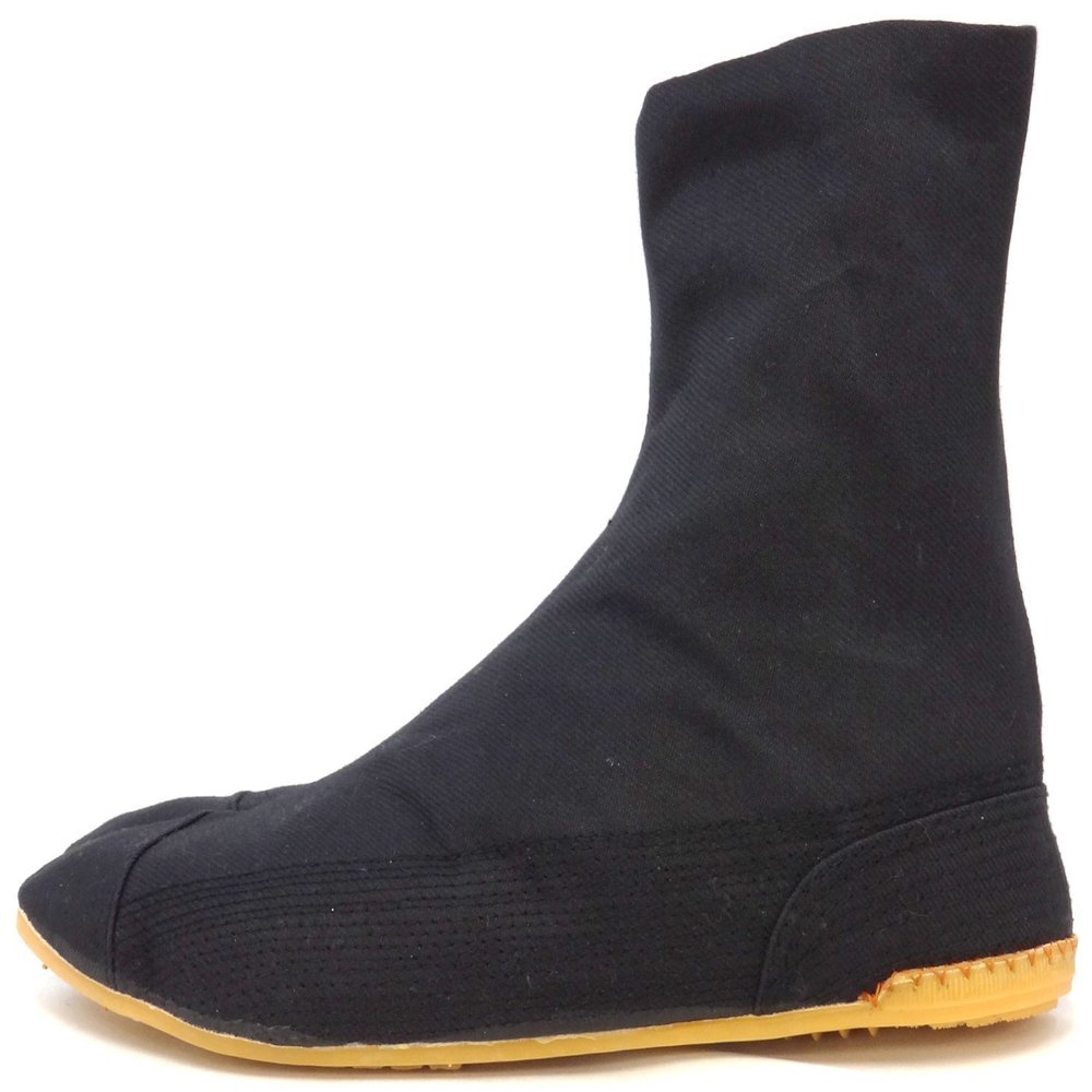 Tabi Shoes Ninja Low Top Comfort-Cushioned ! Black Rikio Jikatabi (JP 26.5 Approx. US Men 8.5; Woman 9.5)