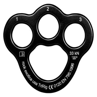 Rock Exotica TriRig - Ultra-Light 3-Hole Rigging Plate